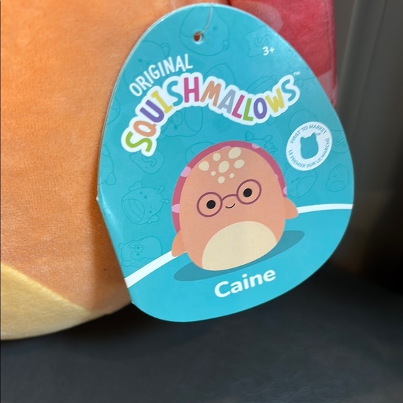 Squishmallows Caine the Mushroom Plush - Picture 2 of 3